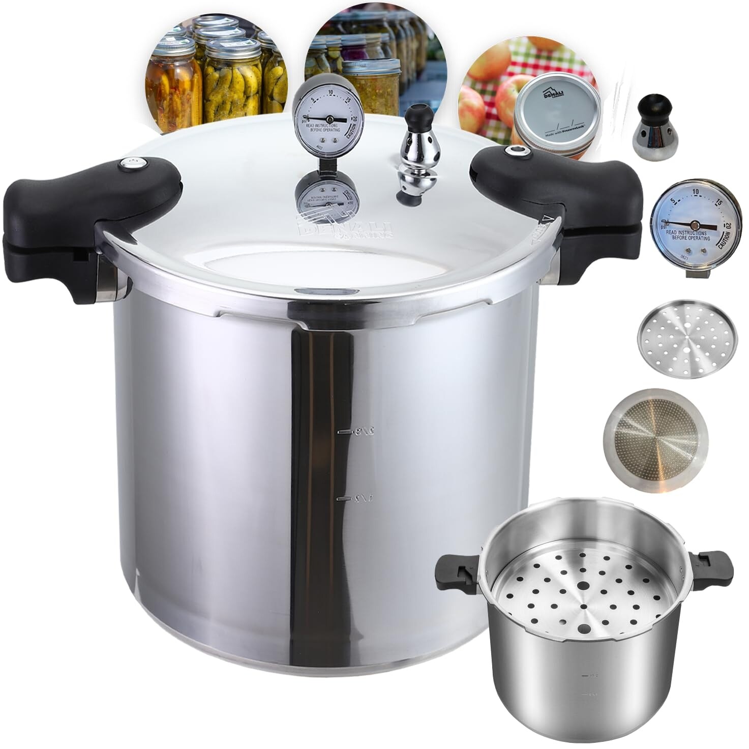 23 qt best sale aluminum pressure canner