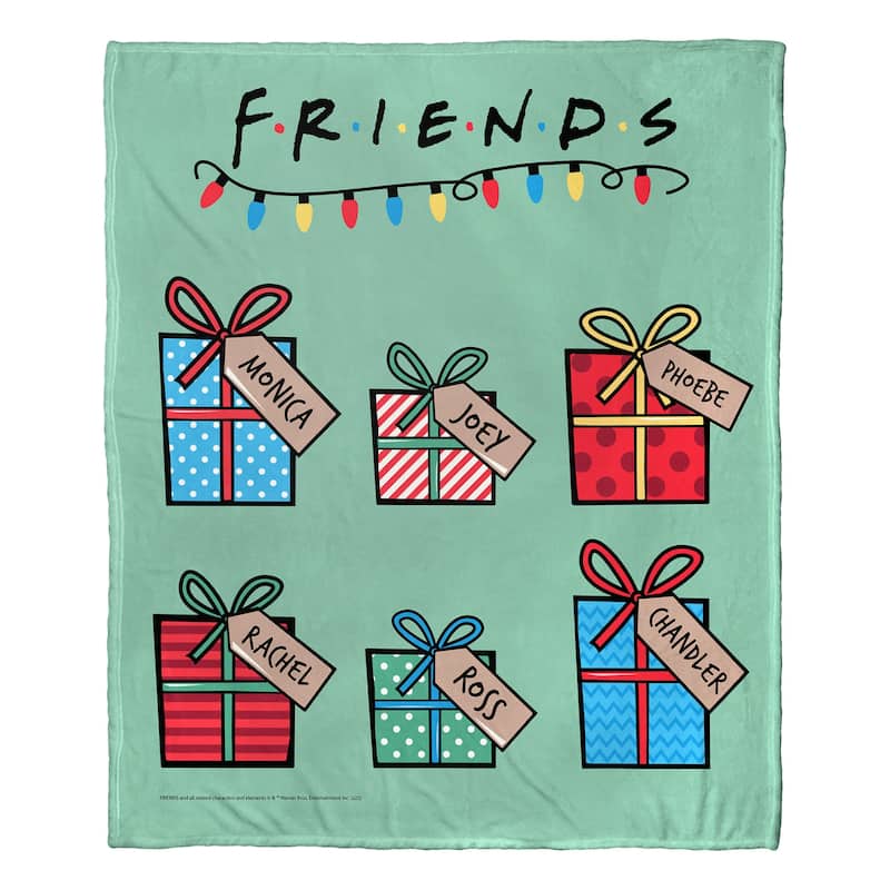 Warner Brothers Friends For the Friends Silk Touch Throw Blanket