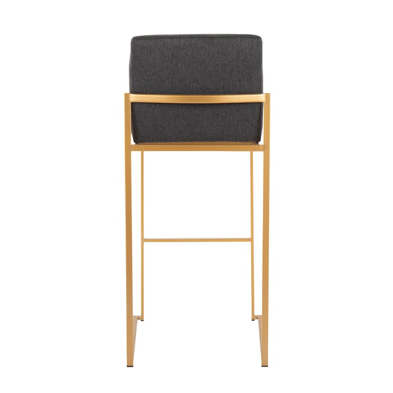 Silver Orchid Forrest High Back Bar Stool - Set of 2