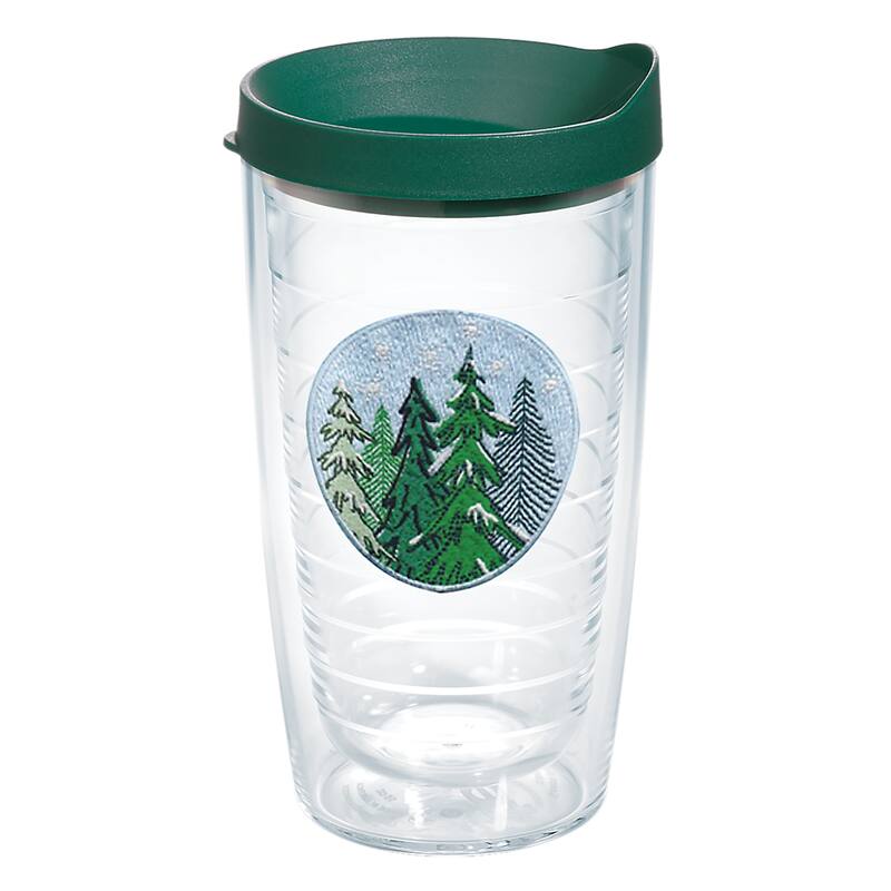 Tervis Spruced Up Christmas Holiday Made in USA Double Walled Insulated Travel Tumbler, Classic - 16oz
