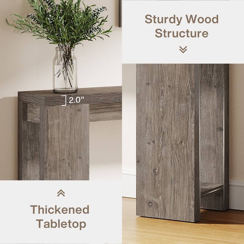 70.9 Inches Extra Long Console Table for Living Room, Hallway