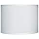 Classic Drum Faux Silk Lamp Shade 8-inch to 16-inch Available - 14" - Off White
