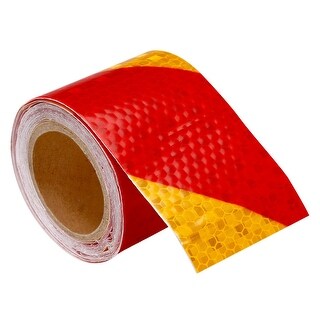 Reflective Tape, 1 Roll 10 Ft x 2-inch Safety Tape Reflector, Yellow ...