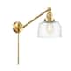 Option Satin Gold / Clear Deco Swirl