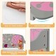 preview thumbnail 23 of 21, 3 in 1 Kids Convertible Activity Bench with 2 Removable Fabric Bins - 21" x 22" x 58"