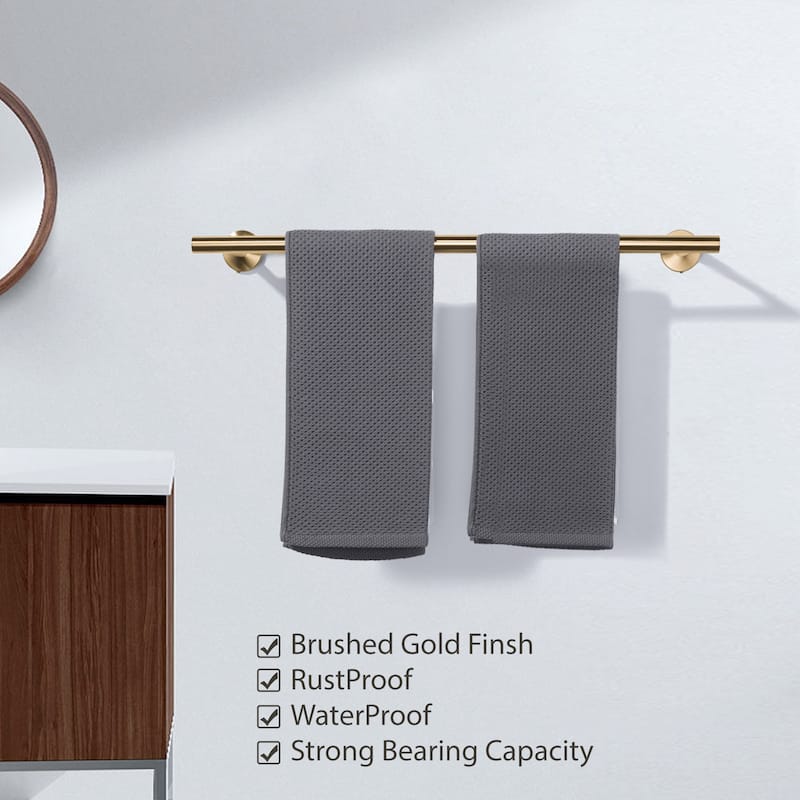 WOWOW Mutiple length Wall Mounted Stainless Steel Towel Bar