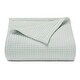 preview thumbnail 5 of 7, Tommy Bahama Bahama Coast Cotton Blanket Full - Queen - Light Blue