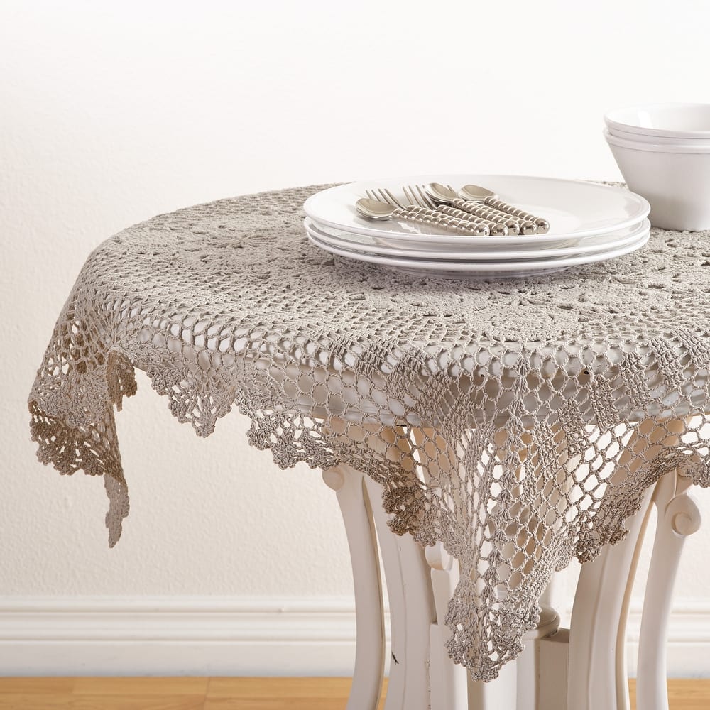 Handmade Crochet Lace Table Linens