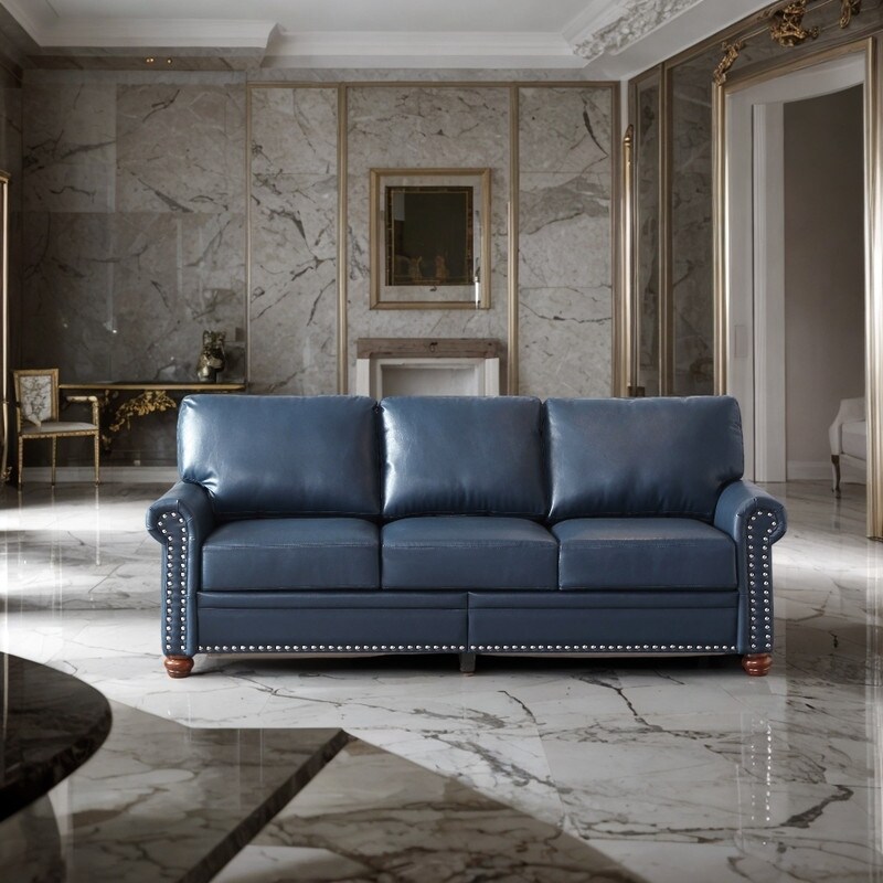 Navy 3 online seater sofa