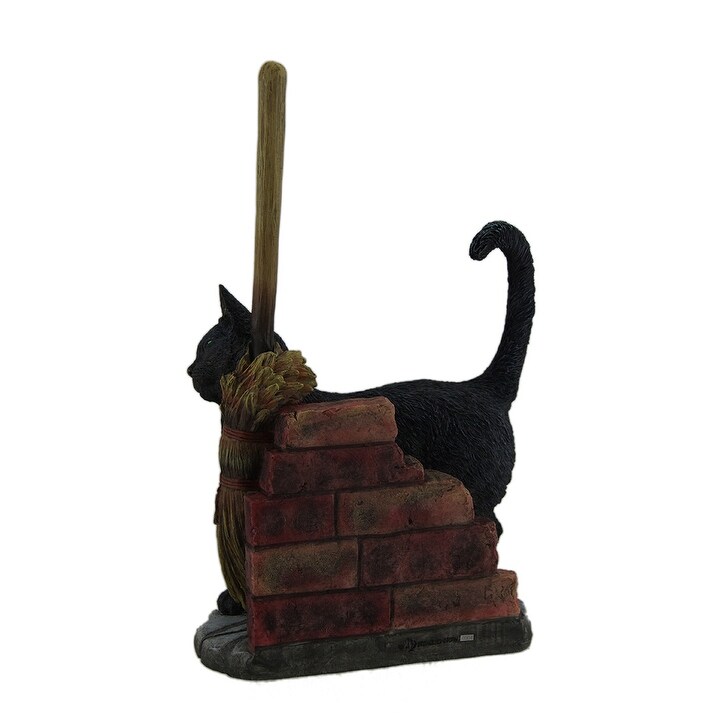 Shop Lisa Parker S A Brush With Magic Black Cat Broom Statue