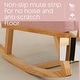 preview thumbnail 81 of 171, HOMYKA 28" Wide Rocking Chair for Nursery with Solid Wood Leg