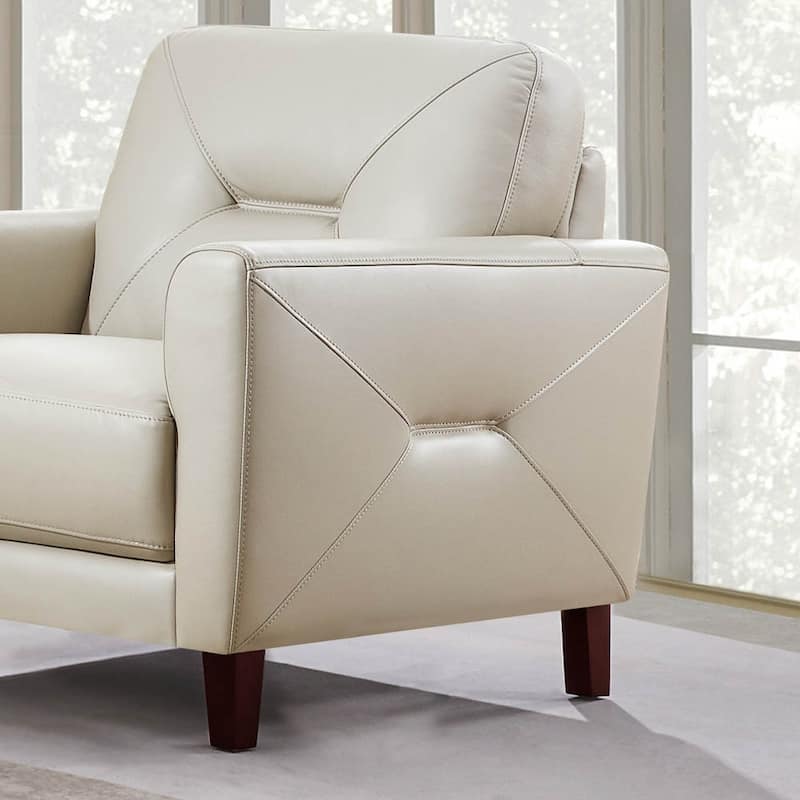Hydeline Mavis Top Grain Leather Chair