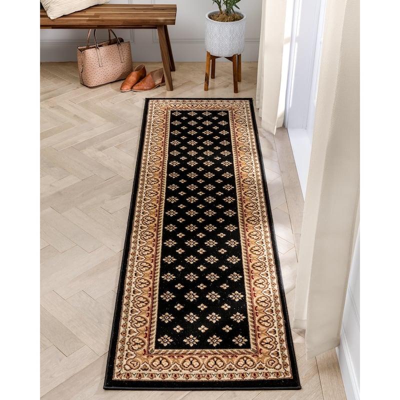 Well Woven Barclay Hudson Terrace Fleur De Lis Traditional Area Rug