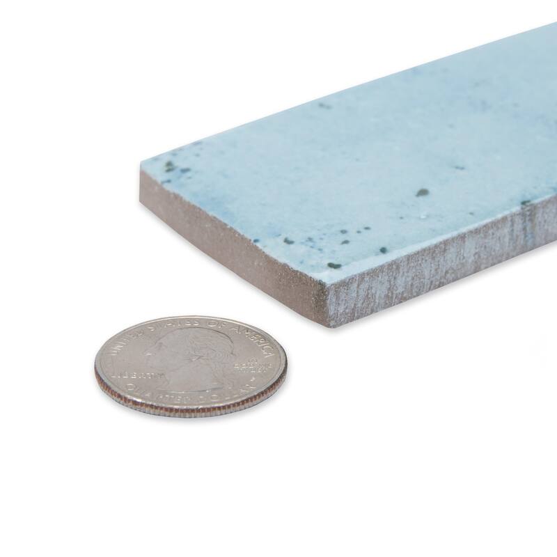 Merola Tile Scottsdale Sky 1-7/8" x 17-3/4" Porcelain Floor and Wall Tile