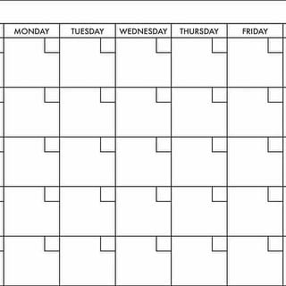 RoomMates Basics Dry Erase Calendar Peel And Stick Giant Wall Decal