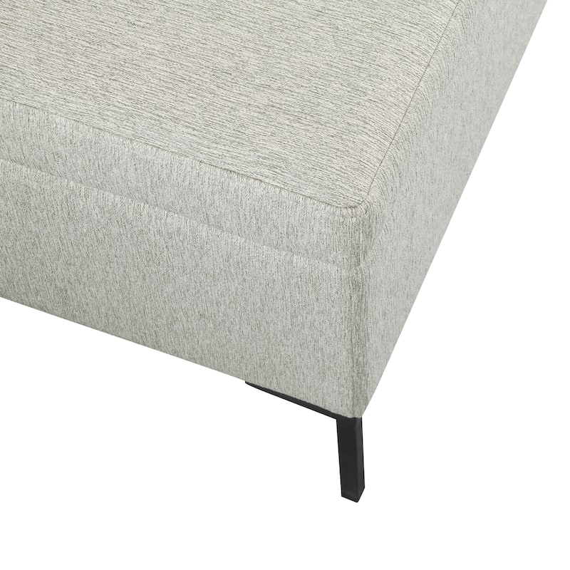 HomePop Storage Bench with Metal Legs