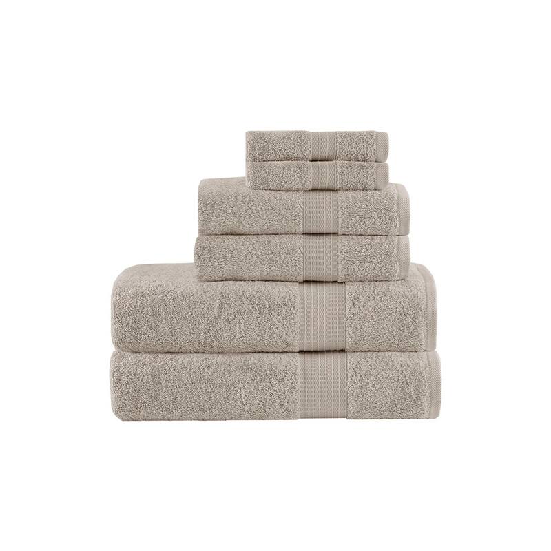 6 Piece Cotton Towel Set