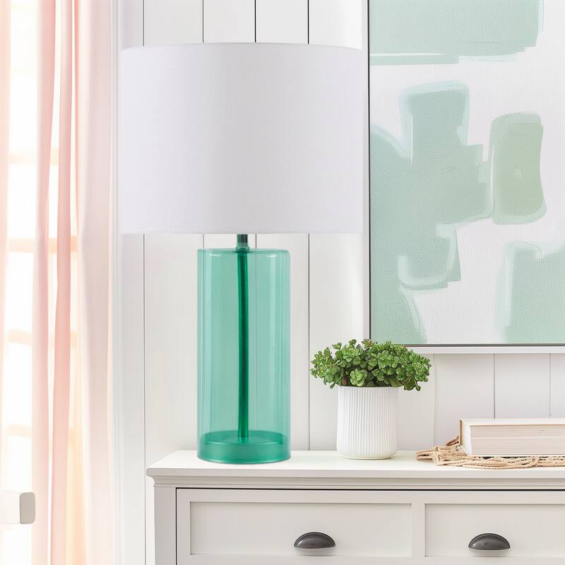 510 Design Neonova Glass Table Lamp - Blue