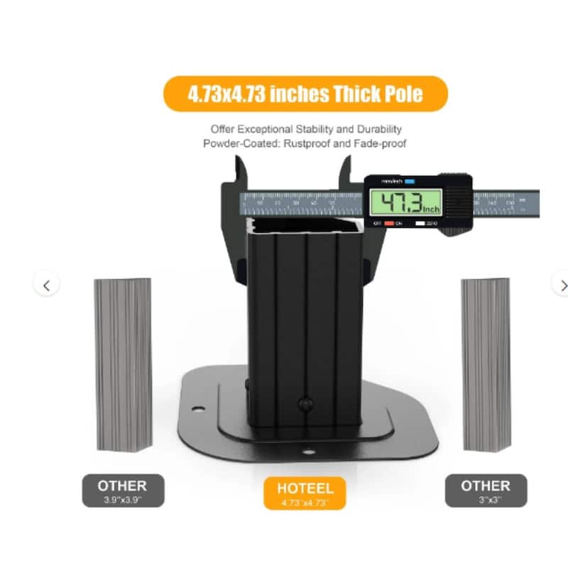 Pro Series Outdoor Hardtop Gazebo, 4.73” Extra-Thick Aluminum Columns, Galvanized Steel Roof | Premium Curtains & Netting