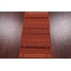 preview thumbnail 3 of 14, Tribal Striped Kilim Sirjan Persian Hallway Runner Rug Wool Flat-woven - 2'5" x 6'7"