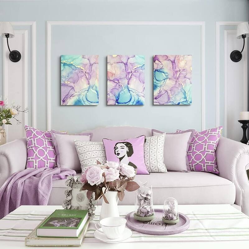 Wall Art - 3 Piece Abstract Canvas Prints