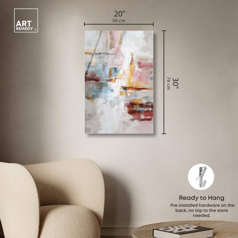 Warmth and cool I Acrylic by Art Remedy, Ready to Hang