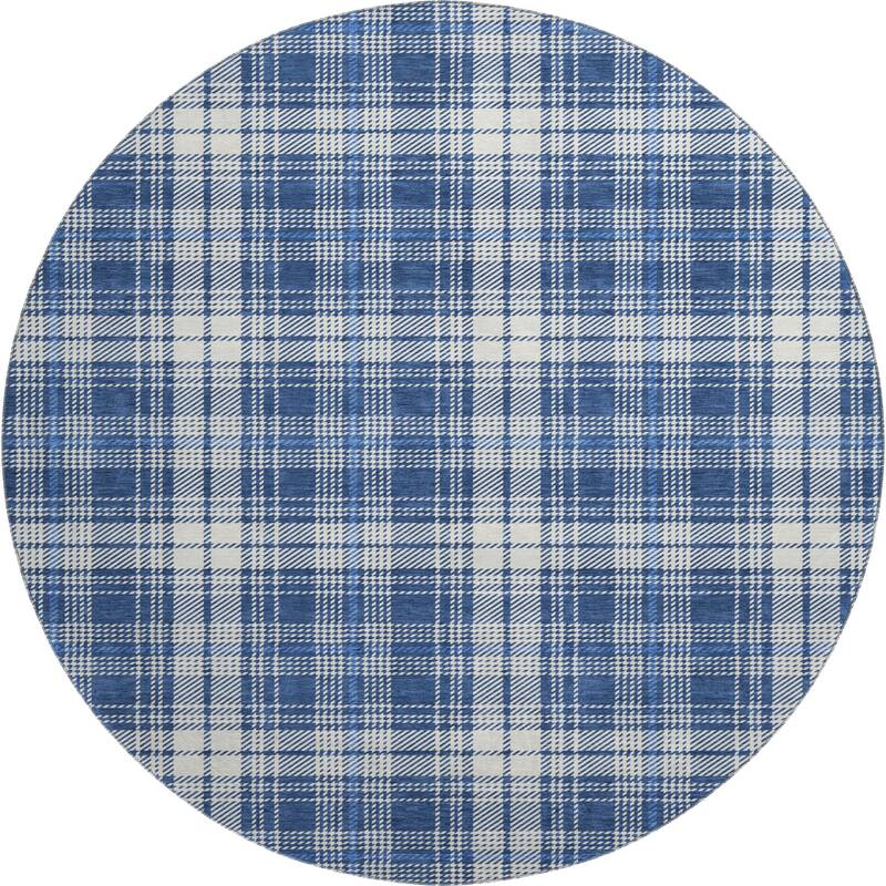 Premium Washable Super Soft Farmhouse Plaid Mayfield Rug