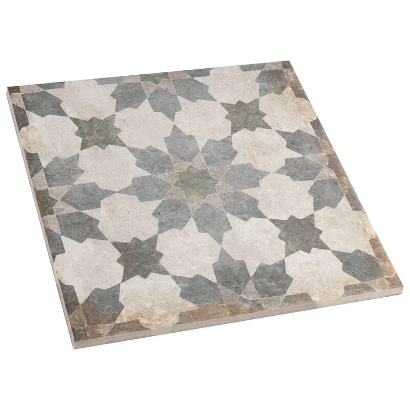 Merola Tile D'Anticatto Decor Varenna 8-3/4" x 8-3/4" Porcelain Floor and Wall Tile