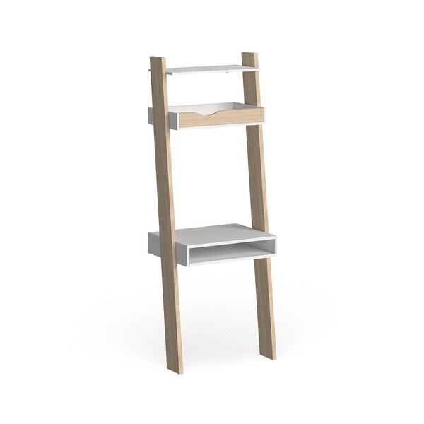 carson leaning bookcase