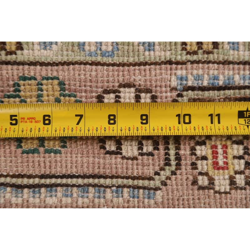 Oushak Turkish Area Rug Hand-knotted Wool Carpet - 4'6"x 6'1"