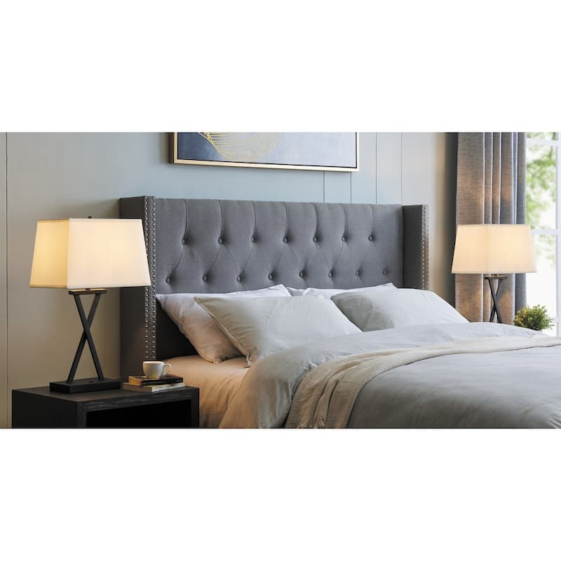 Maisie Table Lamp Set - Black