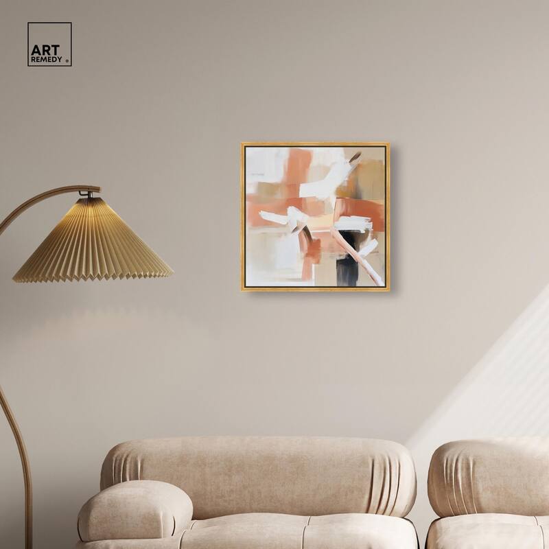 Rose and Rust II Canvas by Art Remedy