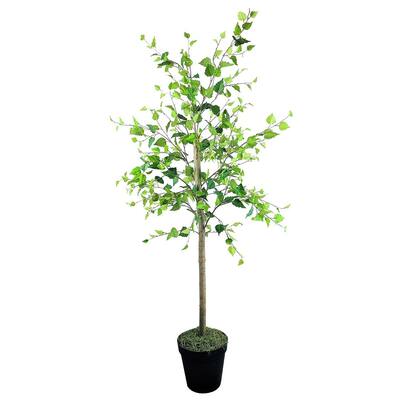 6-foot Artificial Birch Tree in Growers Pot