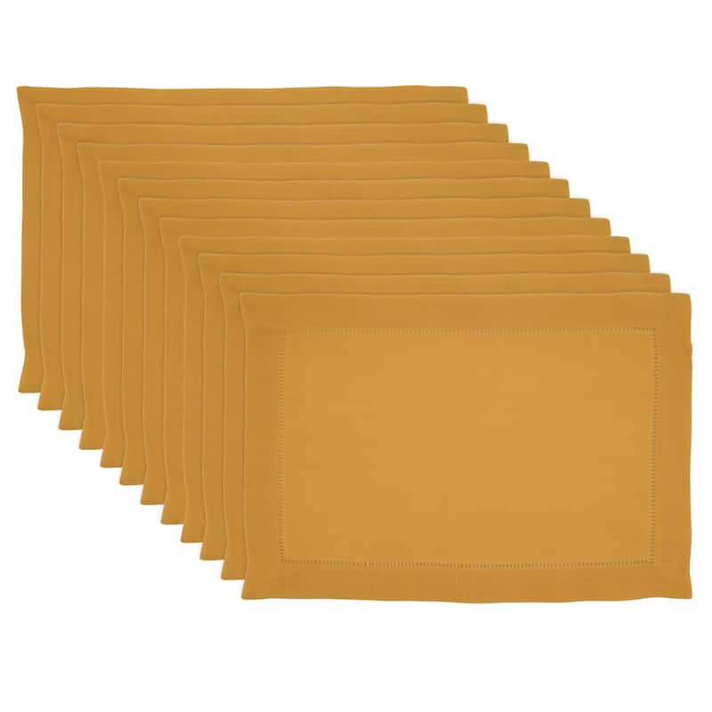 Classic Hemstitch Border Placemat (Set of 12)