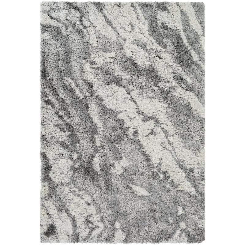 Livabliss Alta Shag Scandinavian Abstract Area Rug