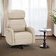 preview thumbnail 4 of 9, MCombo Dual Motor Power Recliner Chair for Adults, Modern Faux Leather Electric Swivel Recliner with USB Charging