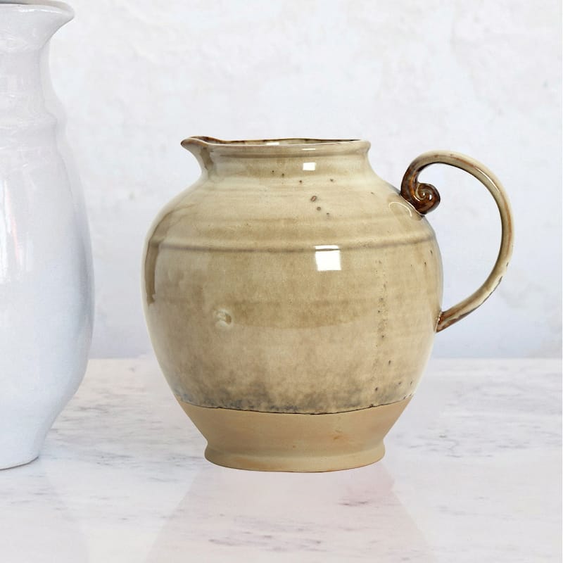 Stoneware Pitcher