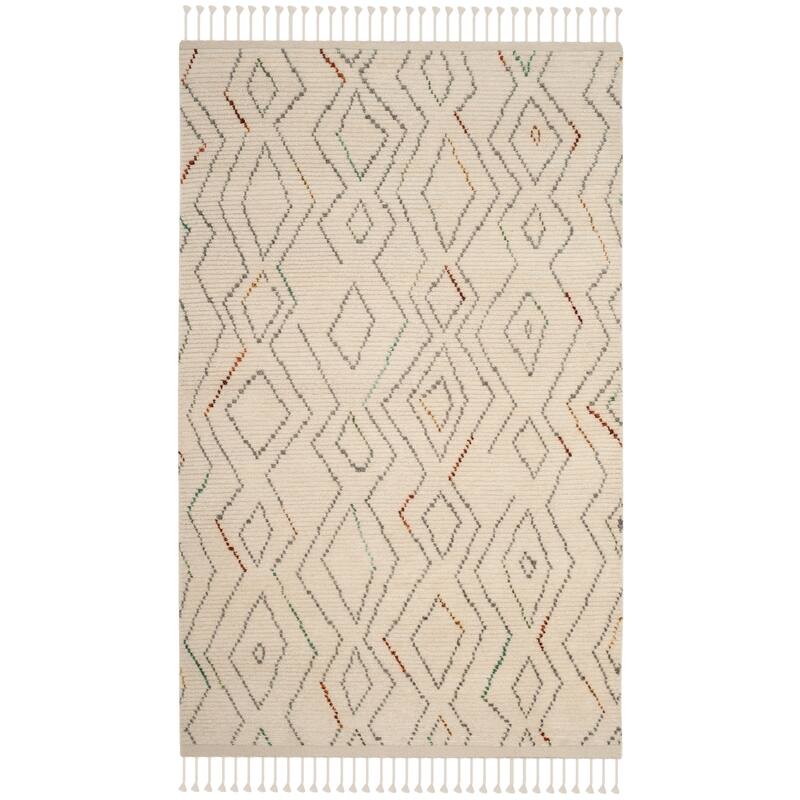 SAFAVIEH Hand-knotted Kenya Polytimi Southwestern Tribal Wool Rug