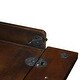 preview thumbnail 11 of 10, Mission Wooden Laptop Desk with Pullout Compartment