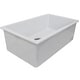 preview thumbnail 3 of 11, White 30 Inch Fireclay Undermount or Topmount Kitchen Sink - 30" x 18" x 9.75"