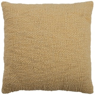 Rizzy Home Solid Textured Modern Throw Pillow