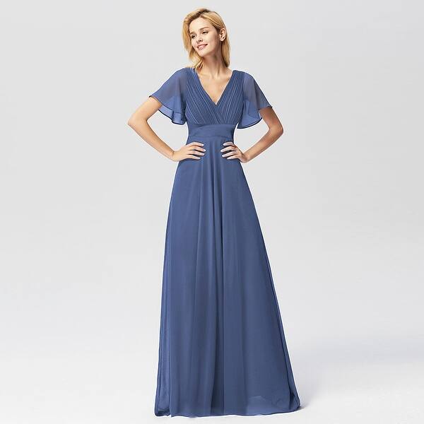 Shop Ever Pretty Womens Glamorous V Neck Formal Evening Dress 09890 Overstock 25724185