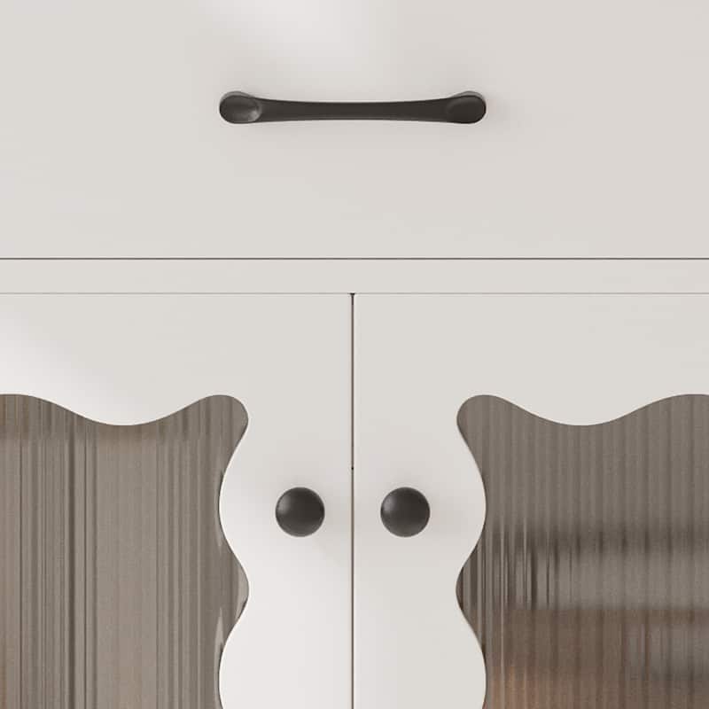 Christopher Knight Home - Alaric 31" Bathroom Vanity with Ceramic Sink and Tempered Glass Door