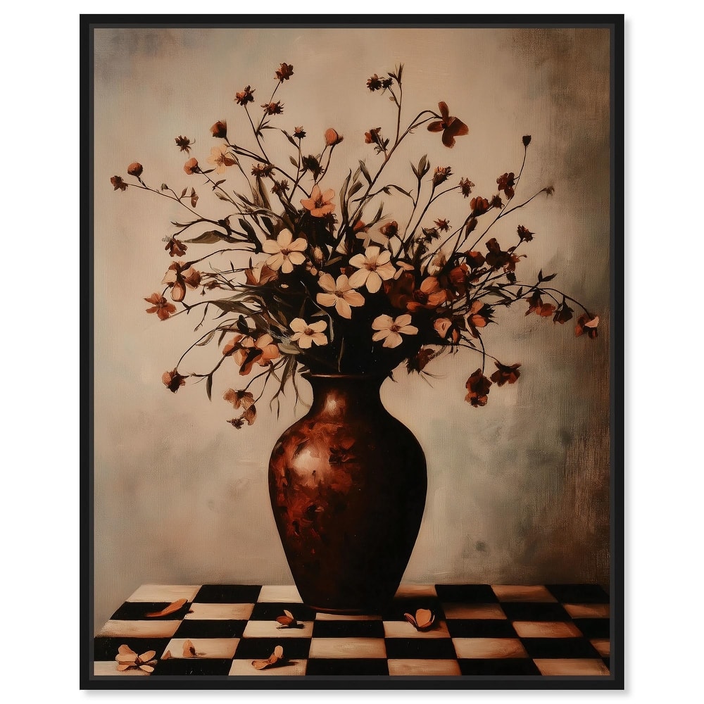 Antique Anthos Aria Canvas by Art Remedy