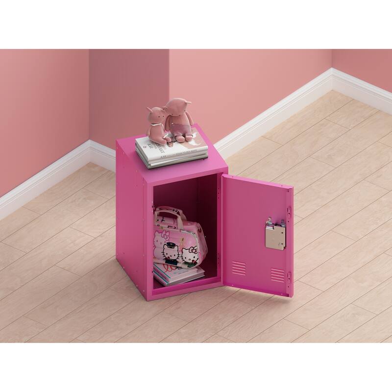 Metal Locker Storage Cabinet with 1 Doors, Small Metal Locker,Lockable Storage Cabinet