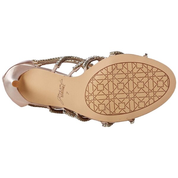 jewel by badgley mischka delancey evening sandals