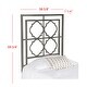 preview thumbnail 4 of 2, SAFAVIEH Silva Antique Iron Metal Geometric Headboard (Twin)
