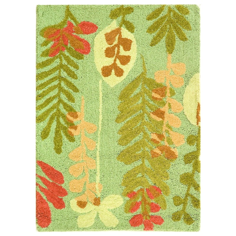 SAFAVIEH Handmade Berkeley Nando Botanical Wool Rug
