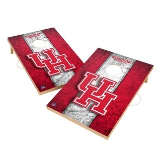 Vintage Houston Cougars 2x4 Tailgate Cornhole Boards