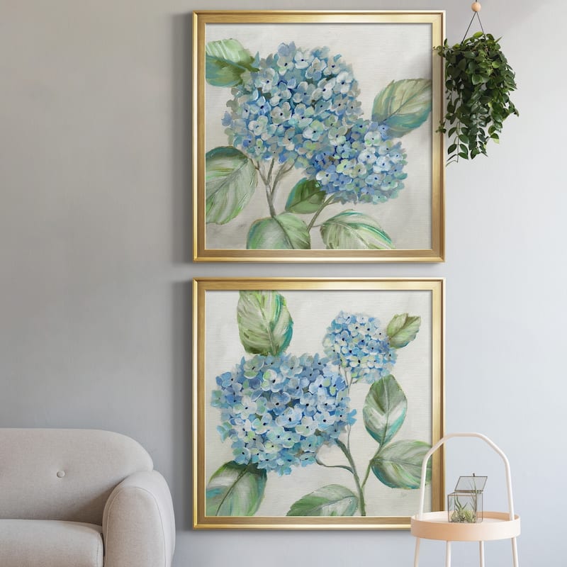 Hydrangea Beauty I Premium Framed Canvas - Ready to Hang